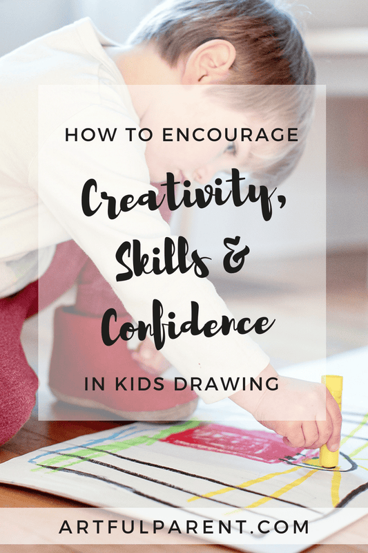 How to Encourage Creativity, Skills and Confidence for Kids Drawing
