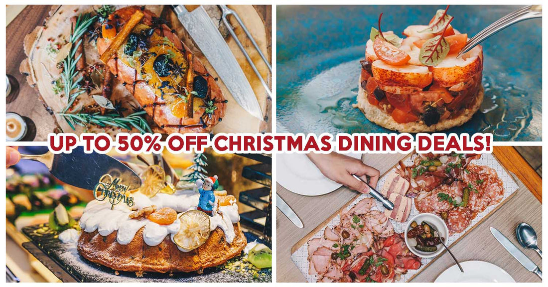 12 Christmas Dinner Sets, Buffets & Takeaways With Up To 50% Off For EOY Office Parties
