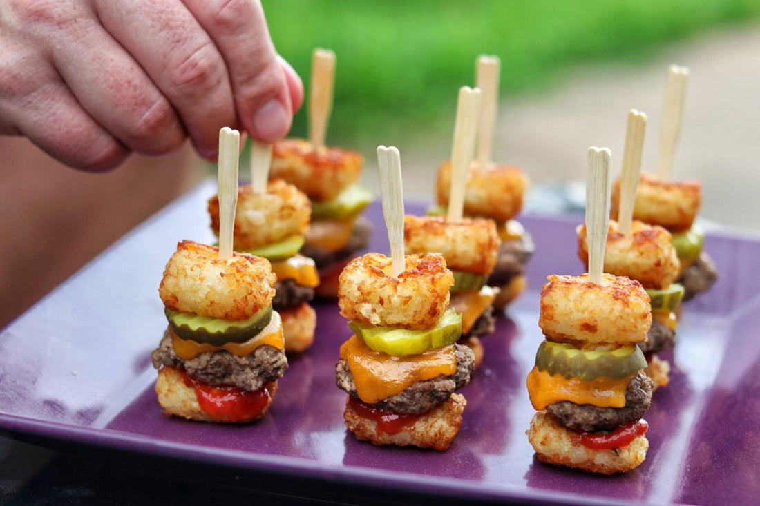 These Tater Tot Cheeseburger Bites Are Almost Too Cute To Eat