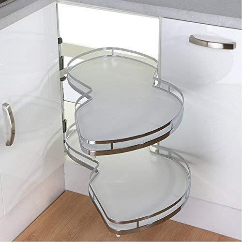 Try vadania kitchen cabinet blind corner pull out organizer for 36 inch cabinet 2 tiers swing tray soft close right handed open