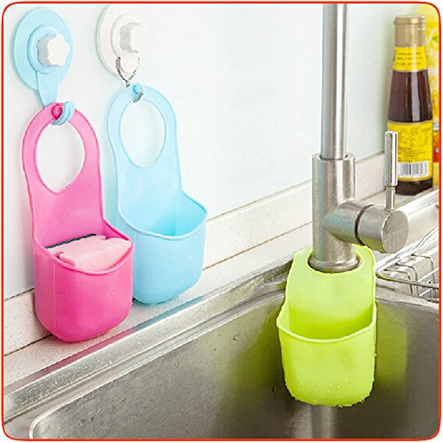 Kitchen Tools & Gadgets - Sink Bathroom Hanging Strainer Organizer Storage Sponge Holder Bag Kitchen Tools - Hanging Sink Strainer Bathroom Organizer Under Make Storage Wall Makeup - 1PCs