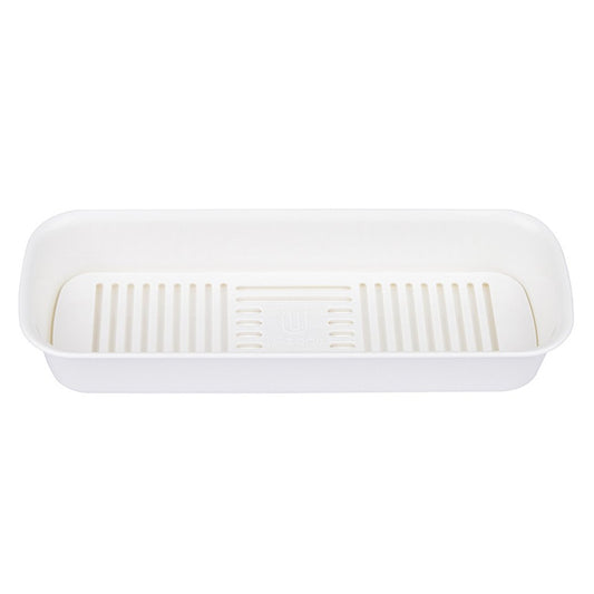 Kitchen Caddy, Justdolife Plastic Sink Dish Multifunctional Sink Caddy for Soap Sponge 13.8'' x 4.4'' x 1.8''