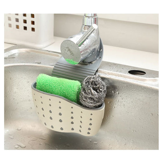 Comidox Sink Sider Faucet Caddy Beige 1pcs