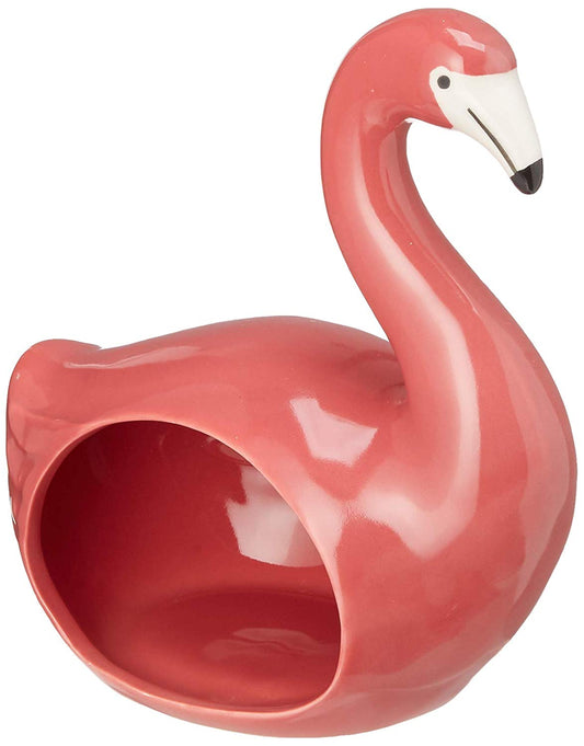 DEI 60191 Flamingo sponge holder, 6"h, Mulitcolor