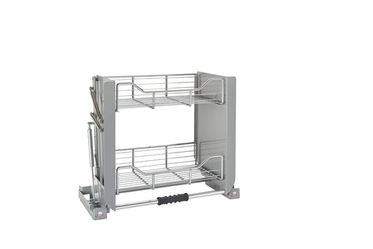 Great rev a shelf 5pd 24crn small wall cabinet pull down shelving system