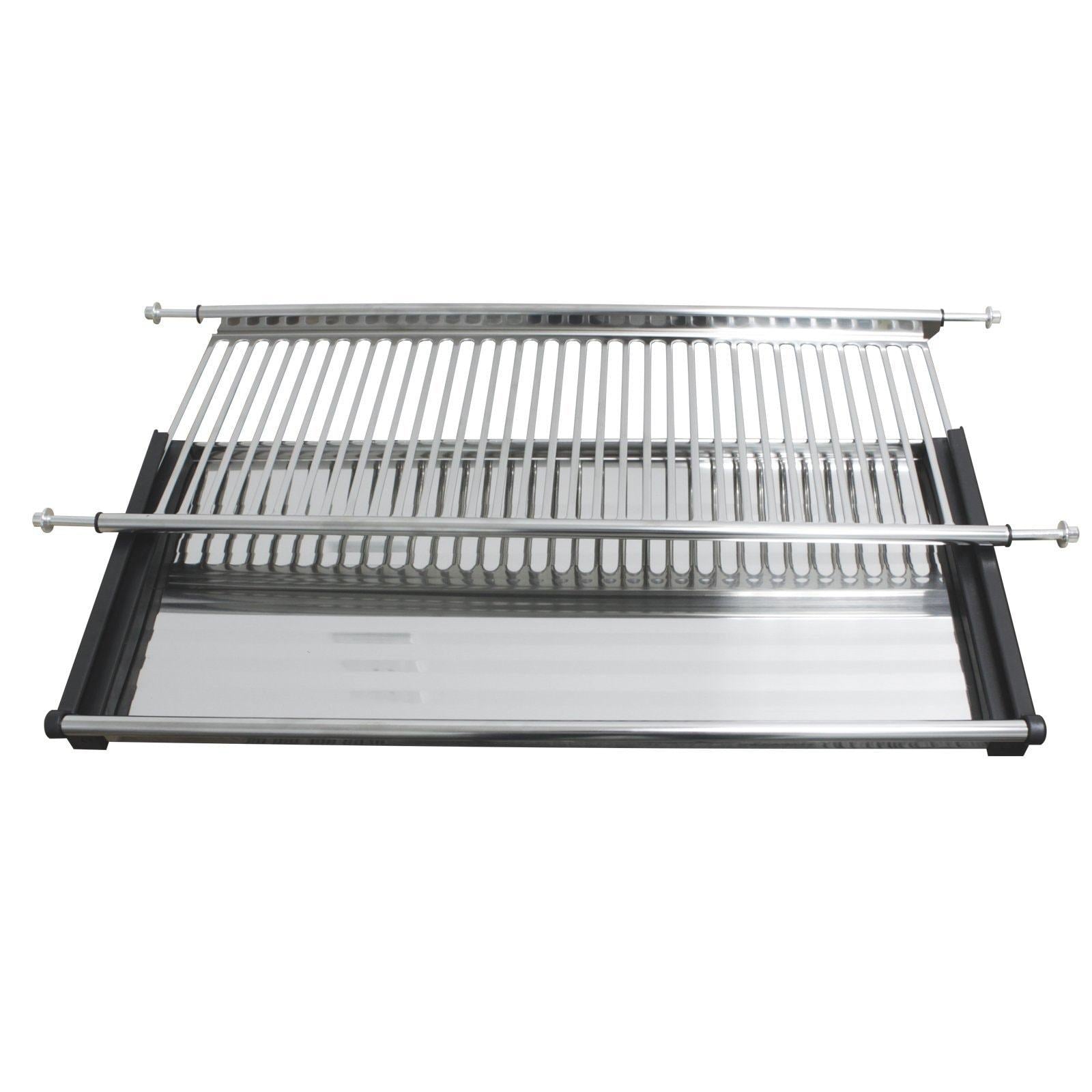 On amazon probrico stainless steel dish drying rack for the cabinet 900mm