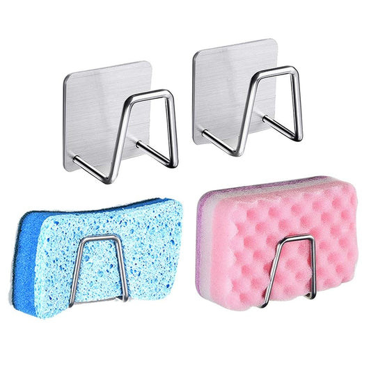 1 Piece Kitchen Dishwashing Brush Sponge Holder Clip