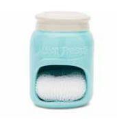 Fox Run Ceramic Mason Jar Sponge Holder